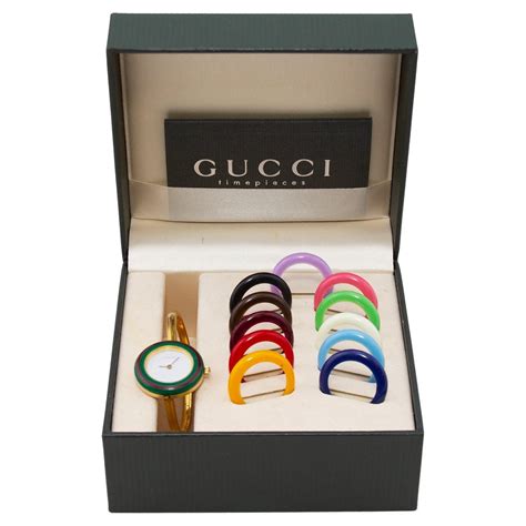 gucci bezel watch dupe|authentic Gucci bezel watch.